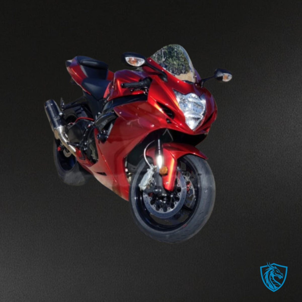 Suzuki GSXR 600-750 (2006-2007) Gloss Red Plain Fairing Kit | ABS Bodywork