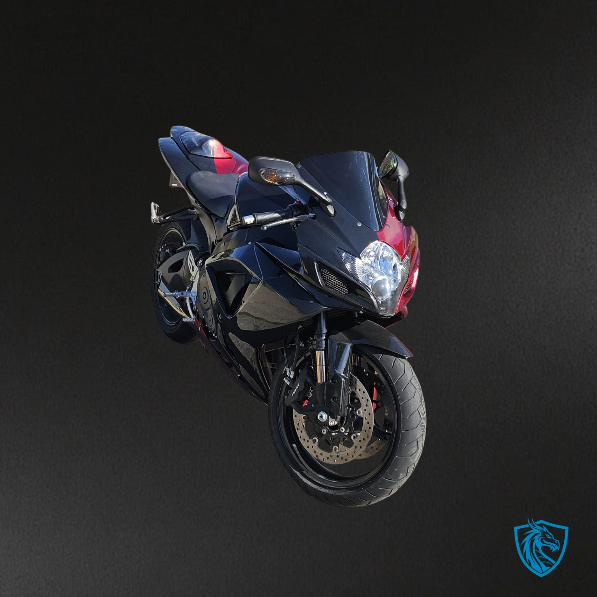 Suzuki GSXR 600-750 (2006-2007) Gloss Red & Black Split Fairing Kit | ABS Bodywork