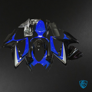 Suzuki GSXR 600-750 (2006-2007) Glossy Blue Without Badge Motorcycle Fairings Kit | ABS Bodywork