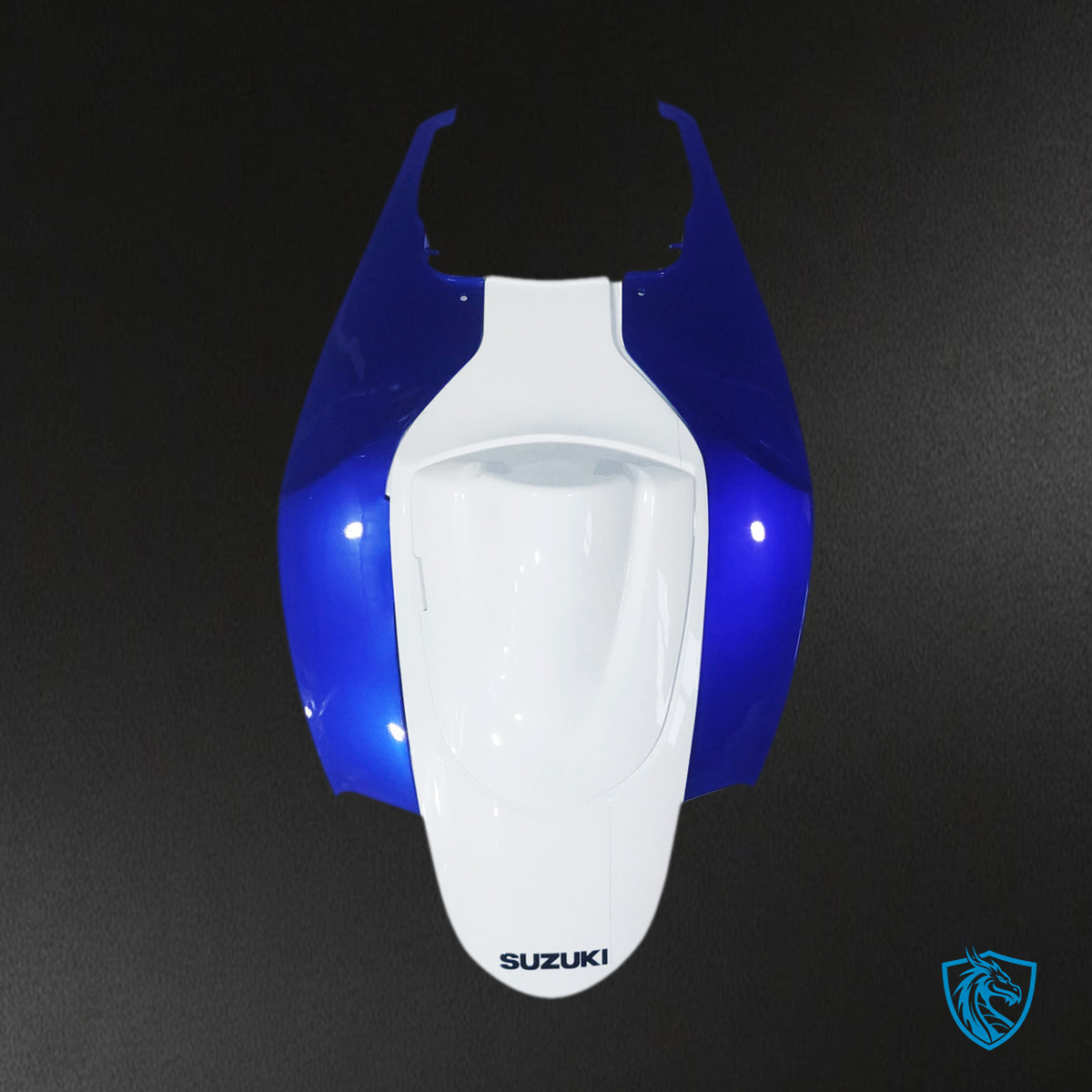 Suzuki GSXR 600-750 (2006-2007) White & Blue K6 - MERGEment Motorcycle Fairings Kit