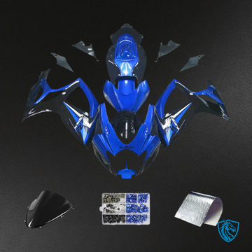 Suzuki GSXR 600-750 (2006-2007) Gloss Blue & Black K6 Fairing Kit | ABS Bodywork