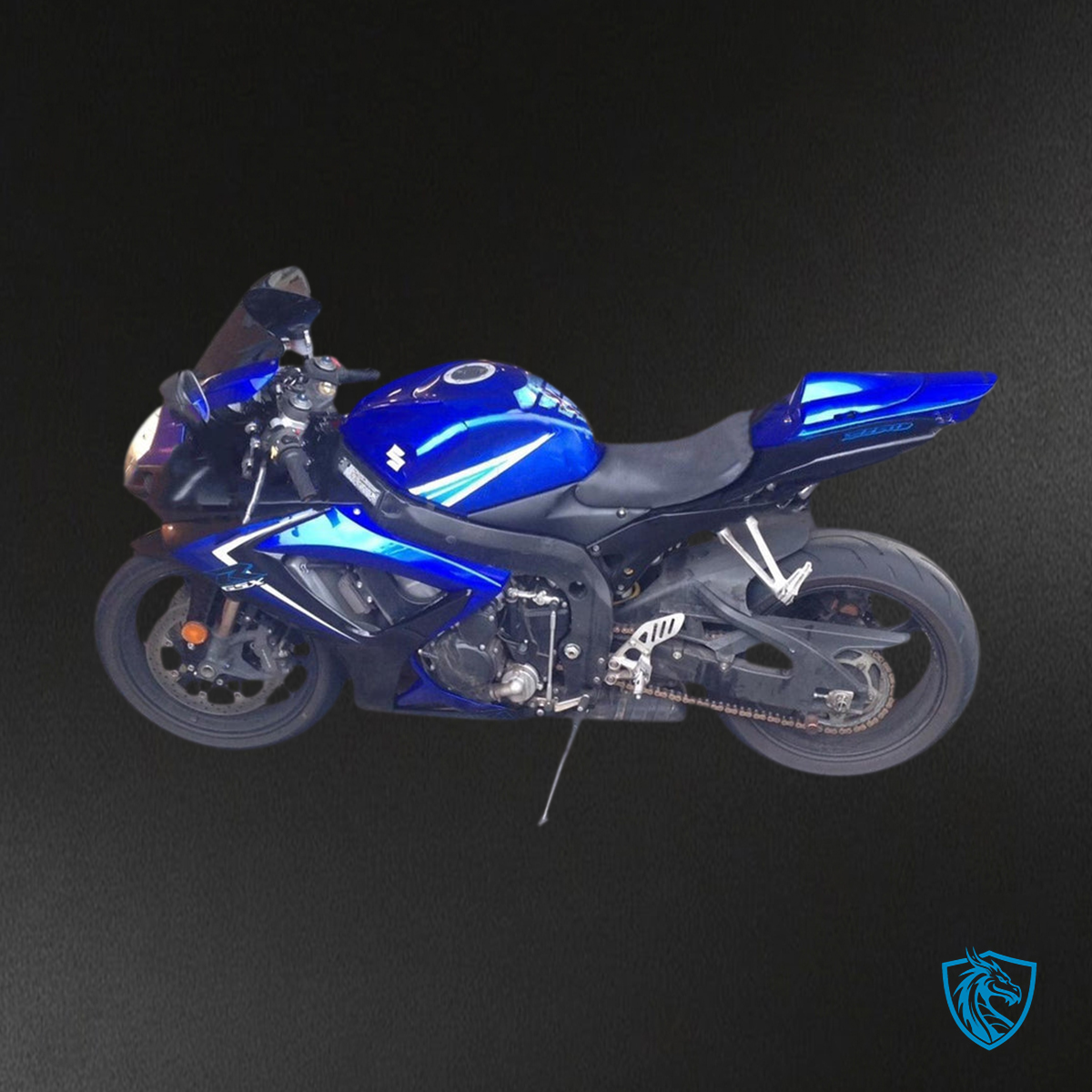 Suzuki GSXR 600-750 (2006-2007) Gloss Blue & Black K6 Fairing Kit | ABS Bodywork