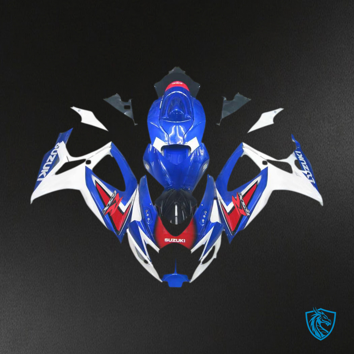 Suzuki GSXR 600-750 (2006-2007) Blue & White K6 Fairing Kit | ABS Bodywork