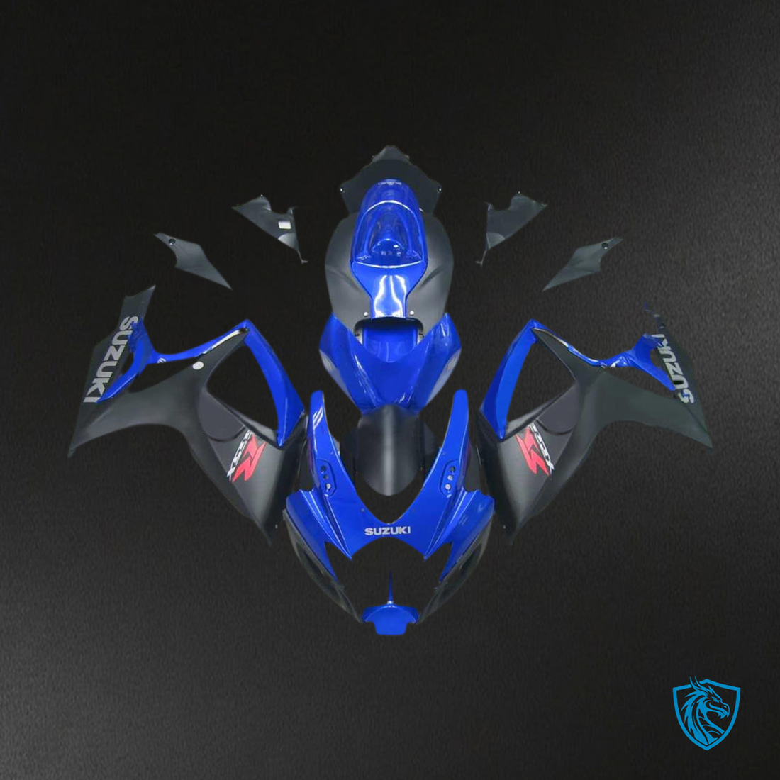 Suzuki GSXR 600-750 (2006-2007) Blue & Black K6 Fairing Kit | ABS Bodywork