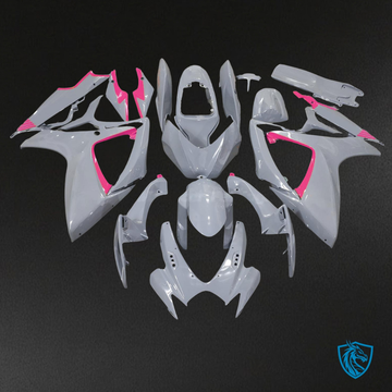 Suzuki GSXR 600-750 (2006-2007) Nardo Pink Fairing Kit - Aftermarket ABS Bodywork