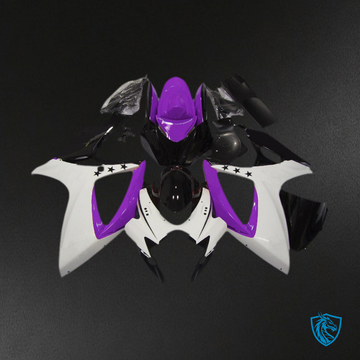 Suzuki GSXR 600-750 (2006-2007) Purple Star Motorcycle Fairings Kit - Aftermarket ABS Bodywork