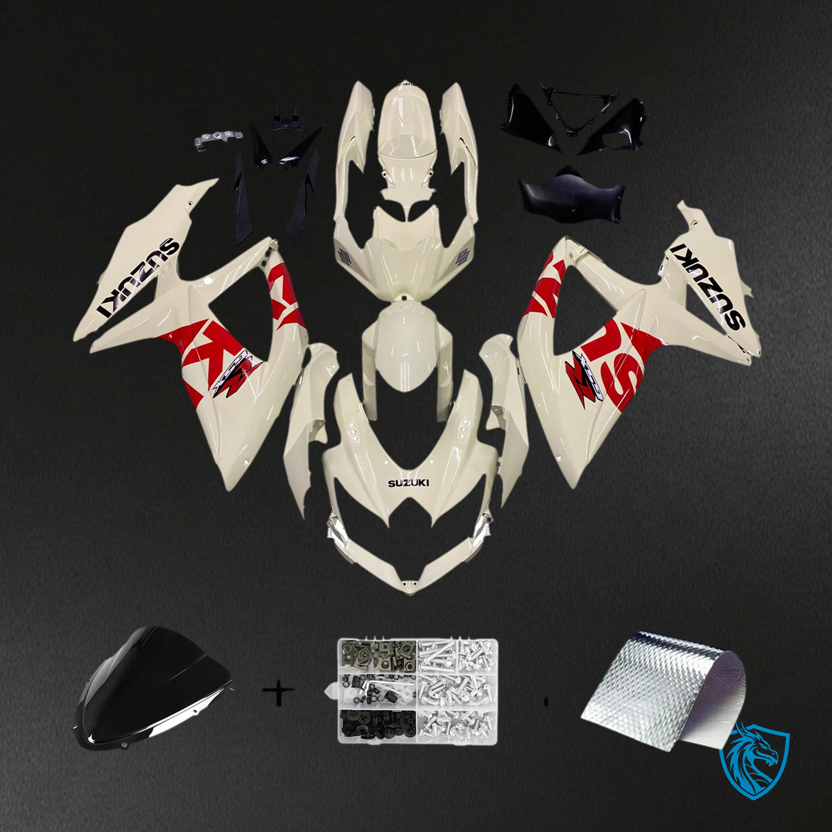 Suzuki GSXR 600-750 (2008-2010) Beige - Fairing Kit