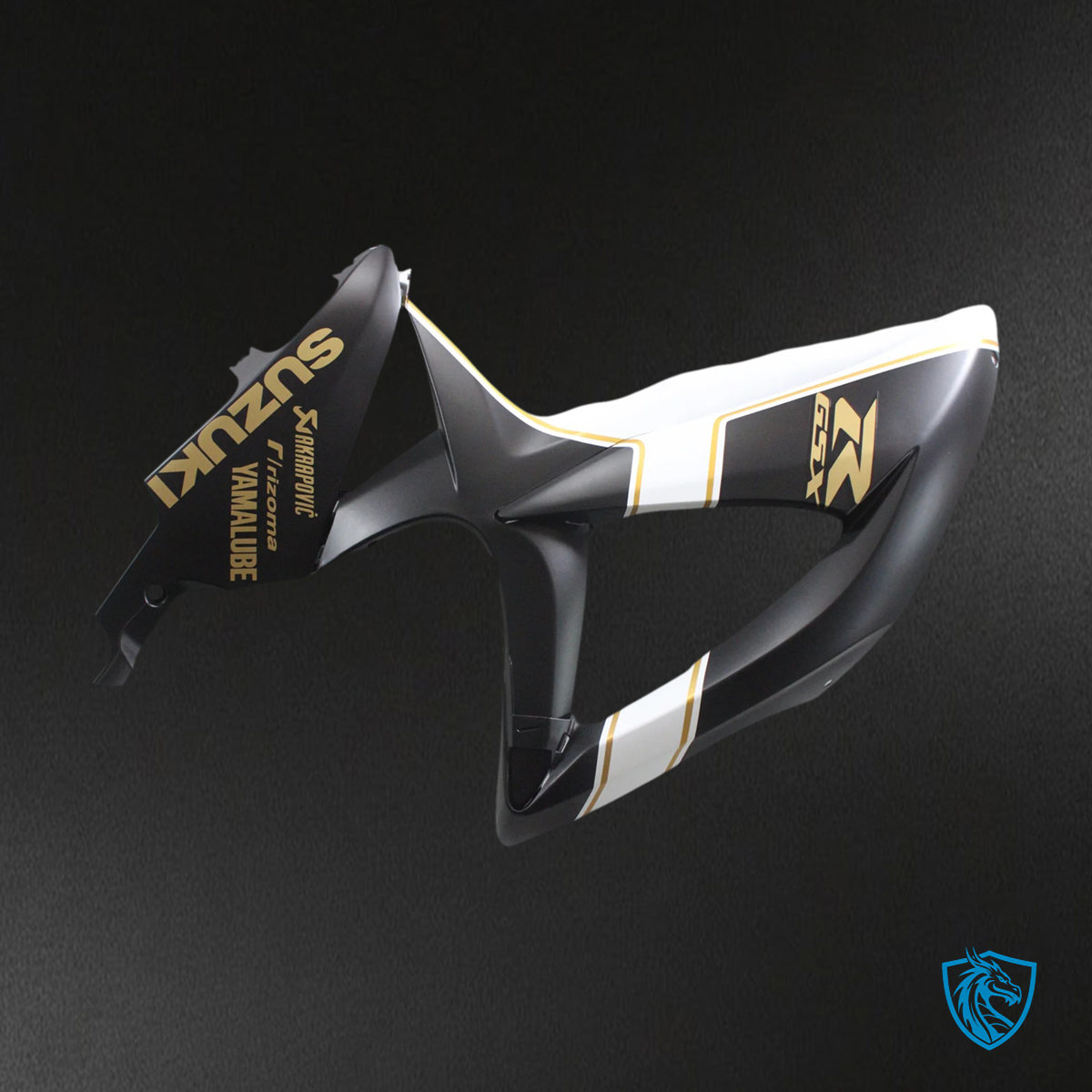 Suzuki GSXR 600-750 (2008-2010) Black & Gold - Fairing Kit