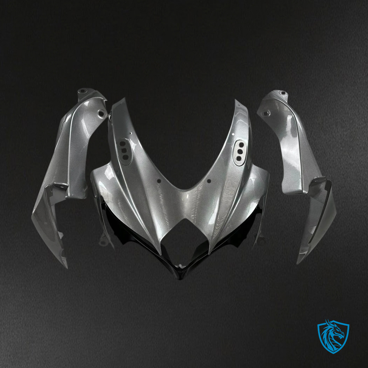 Suzuki GSXR 600-750 (2008-2010) Dark Gray - Fairing Kit
