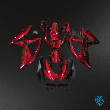 Suzuki GSXR 600-750 (2008-2010) Deep Red Motorcycle - Custom ABS Fairing Kit