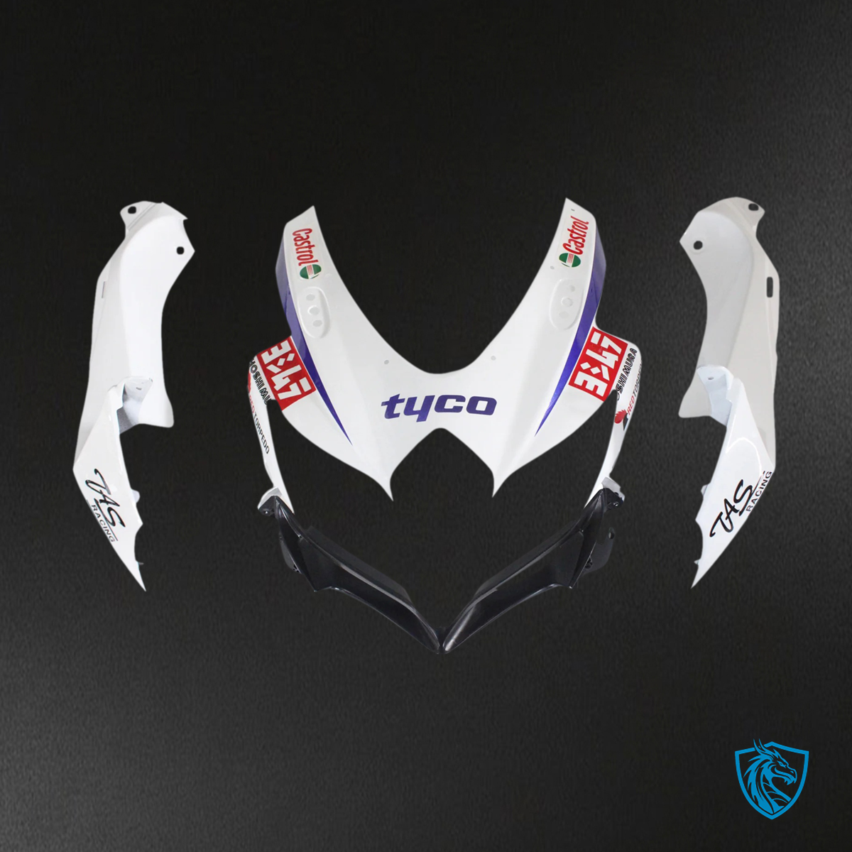 Suzuki GSXR 600-750 (2008-2010) Gloss Purple & White - Fairing Kit
