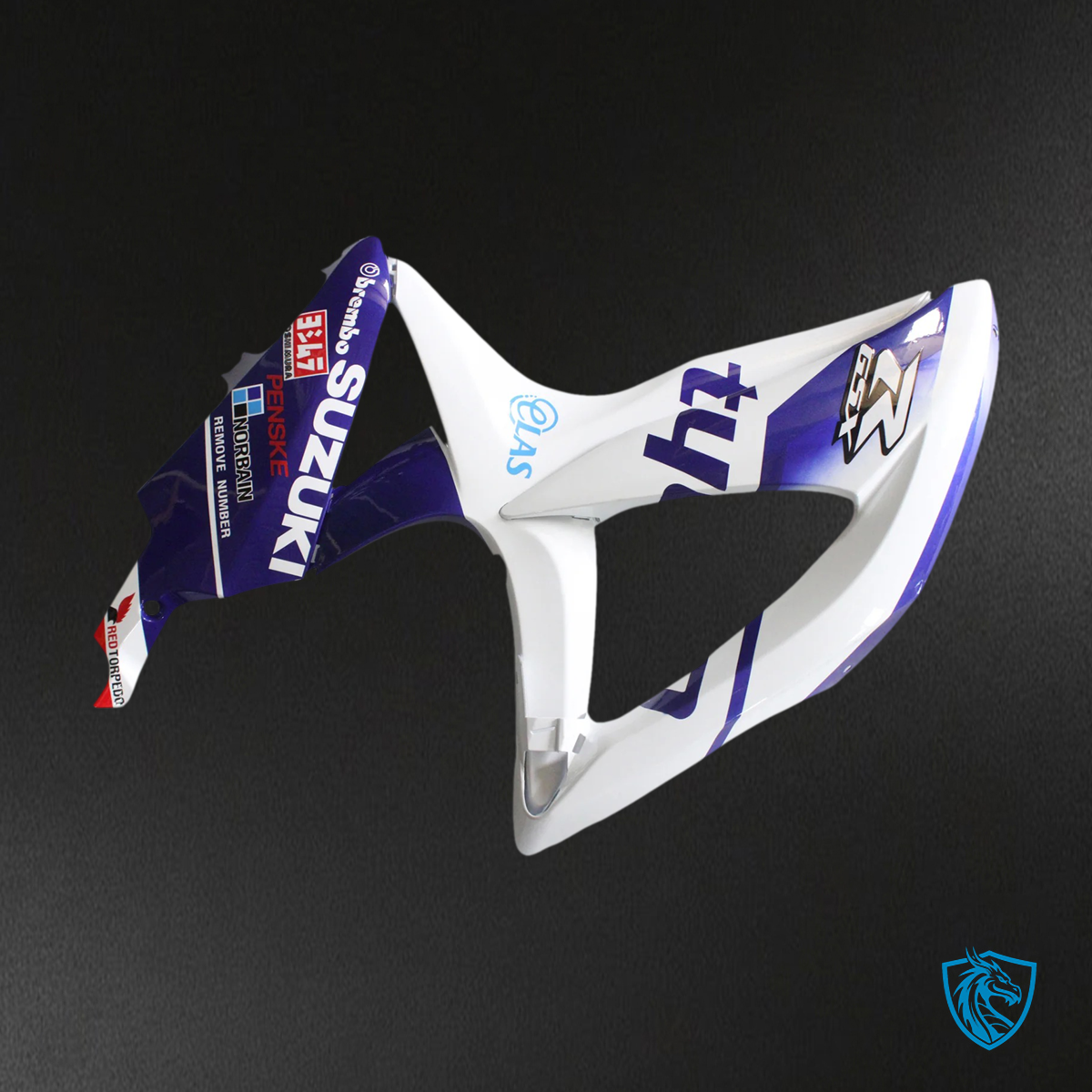 Suzuki GSXR 600-750 (2008-2010) Gloss Purple & White - Fairing Kit