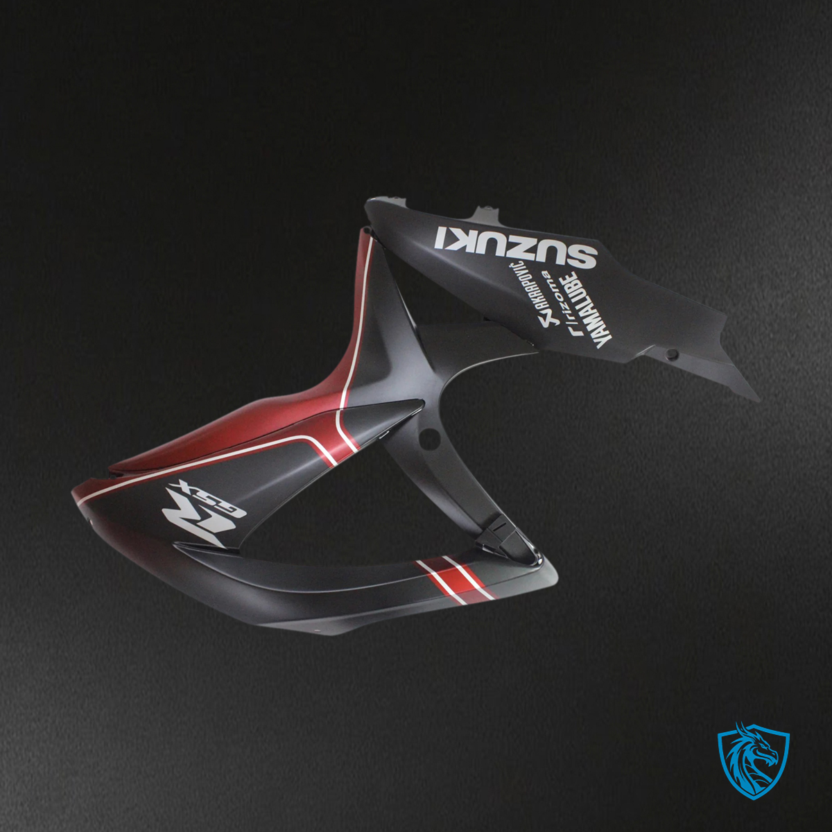 Suzuki GSXR 600-750 (2008-2010) Matte Red & Black - Fairing Kit