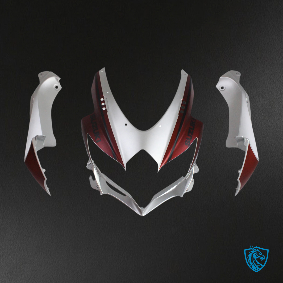 Suzuki GSXR 600-750 (2008-2010) Matte Red & Black - Fairing Kit