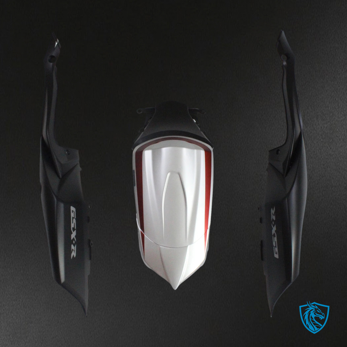 Suzuki GSXR 600-750 (2008-2010) Matte Red & Black - Fairing Kit