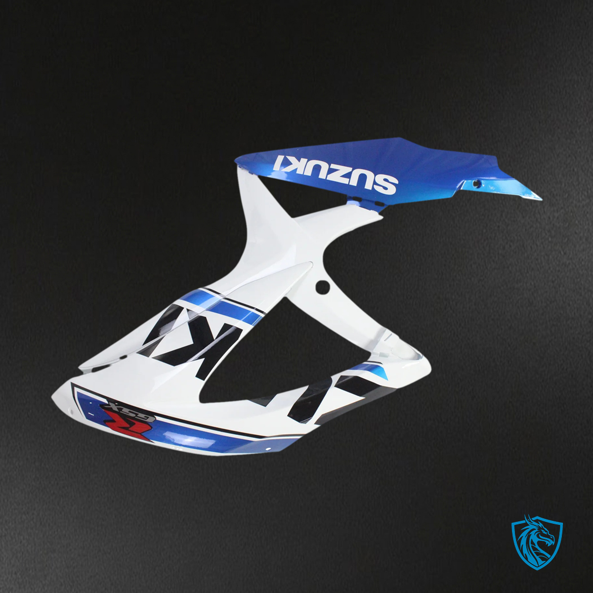 Suzuki GSXR 600-750 (2008-2010) White & Blue - Fairing Kit