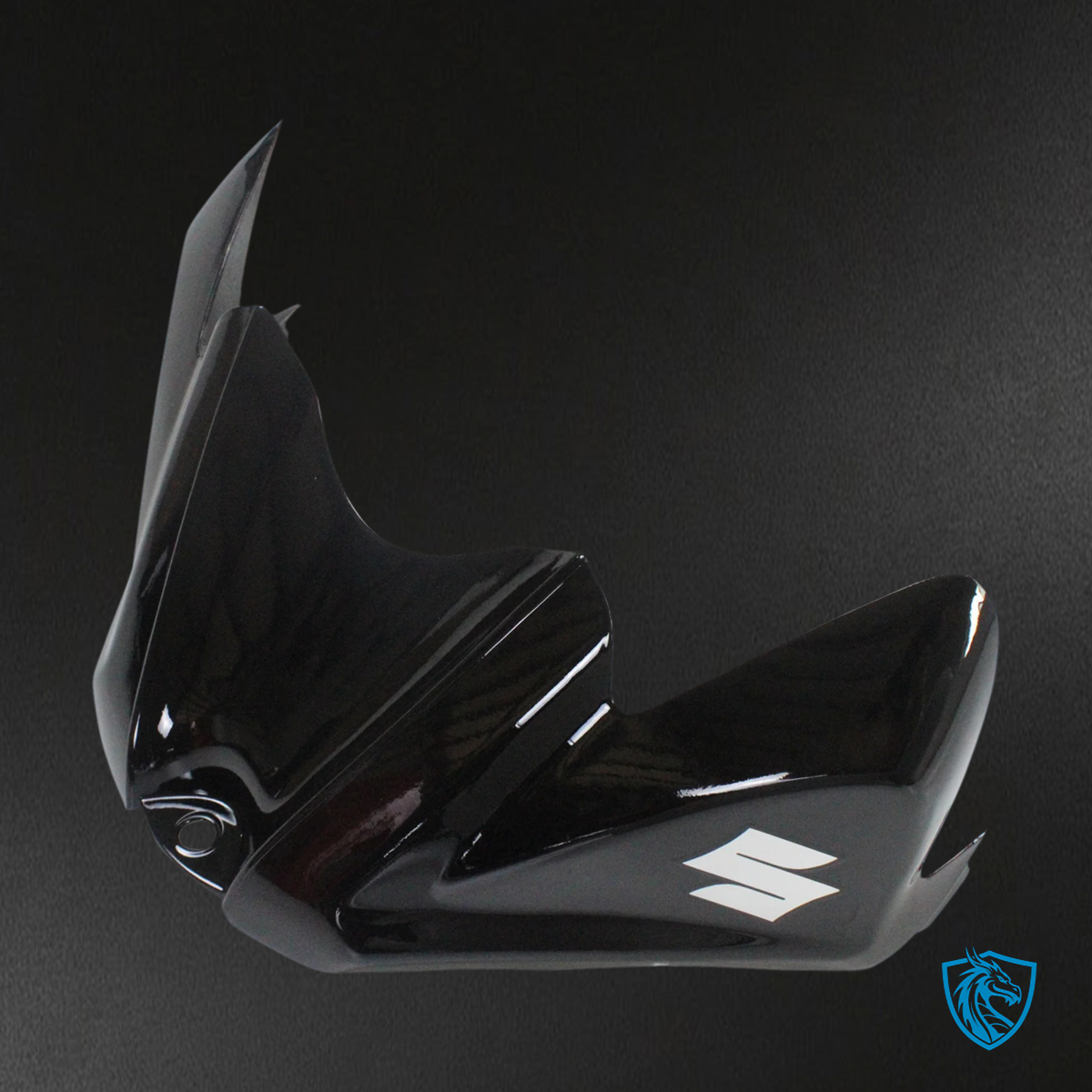 Suzuki GSXR 600-750 (2008-2010) Gloss Black & Blue - Fairing Kit