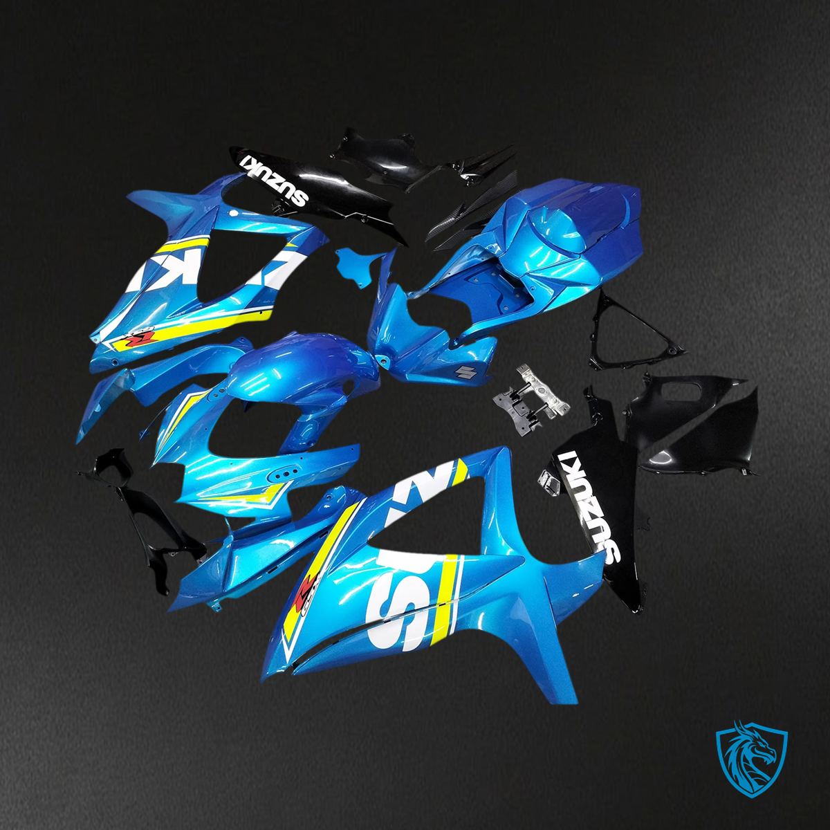 Suzuki GSXR 600-750 (2008-2010) Gloss Blue - Fairing Kit