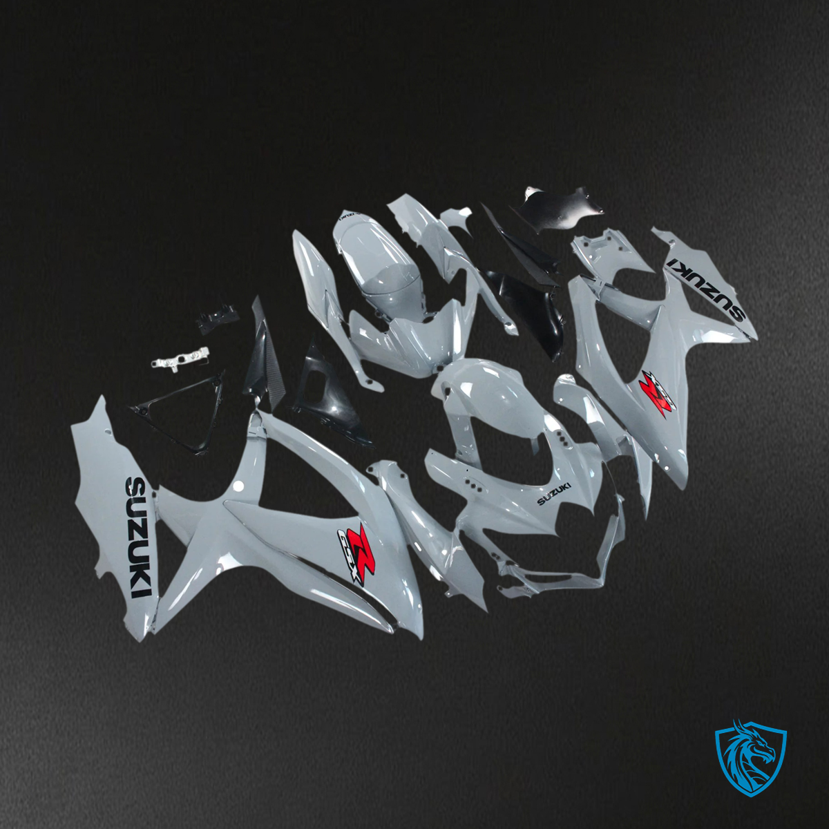Suzuki GSXR 600-750 (2008-2010) Gray - Fairing Kit
