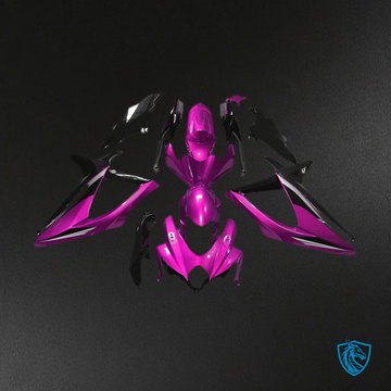 Suzuki GSXR 600-750 (2008-2010) Gloss Pink Motorcycle - Custom ABS Fairing Kit