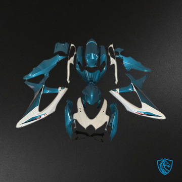 Suzuki GSXR 600-750 (2008-2010) Light Blue OEM Style Motorcycle - Custom ABS Fairing Kit
