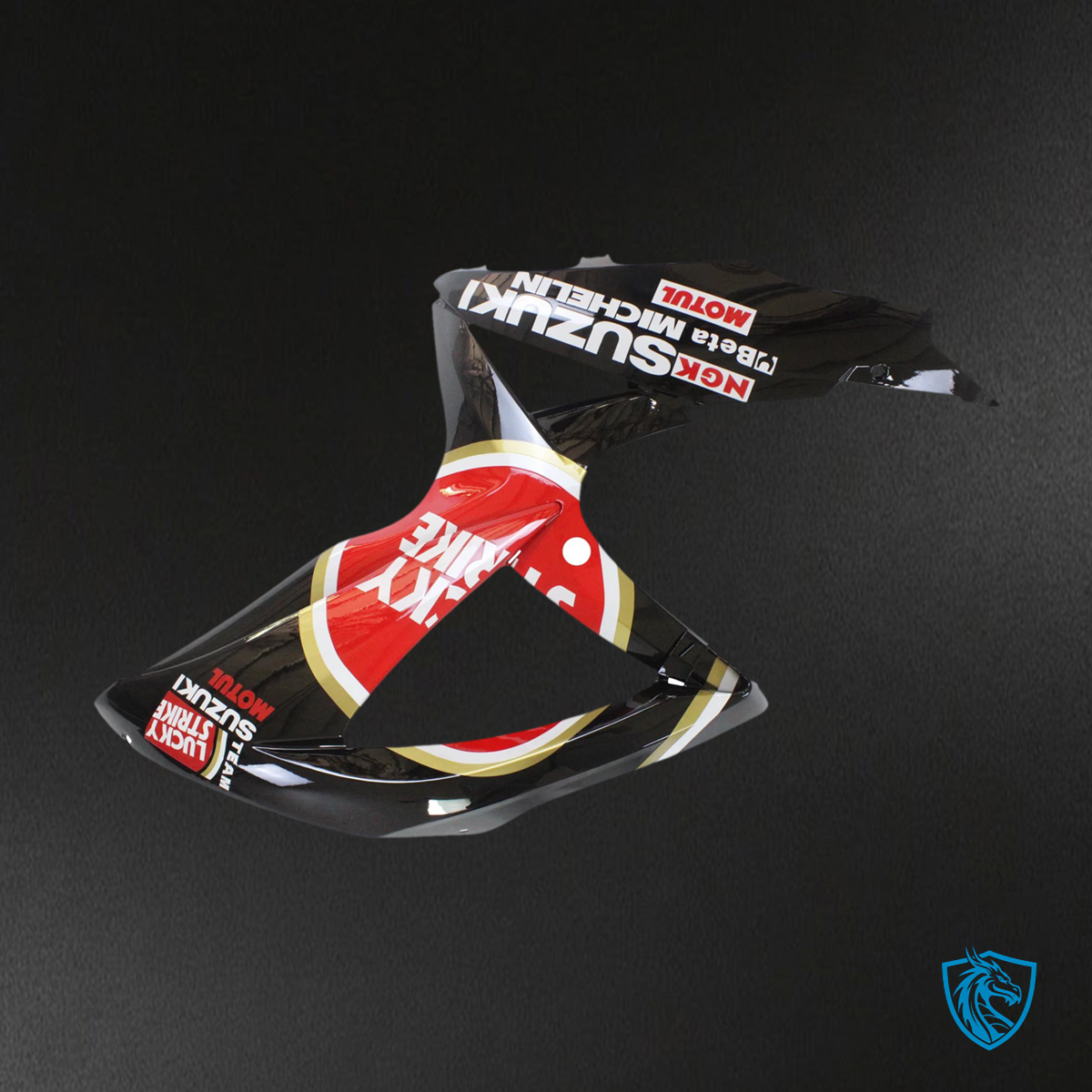 Suzuki GSXR 600-750 (2008-2010) Lucky Strike Red & Black - Fairing Kit