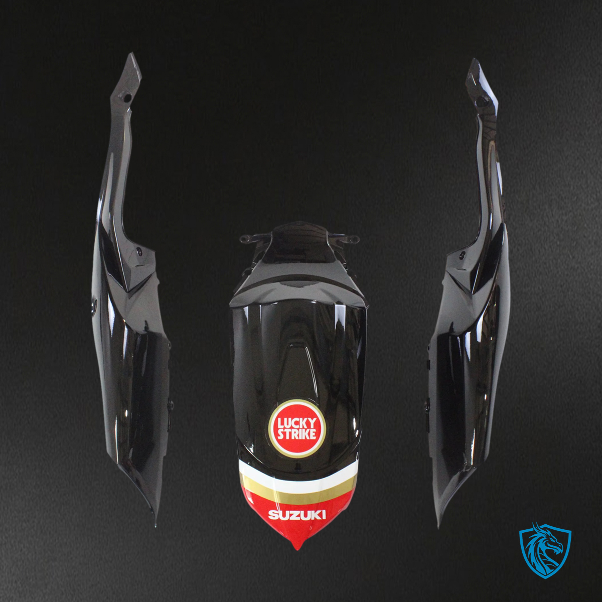 Suzuki GSXR 600-750 (2008-2010) Dark Gray - Fairing Kit