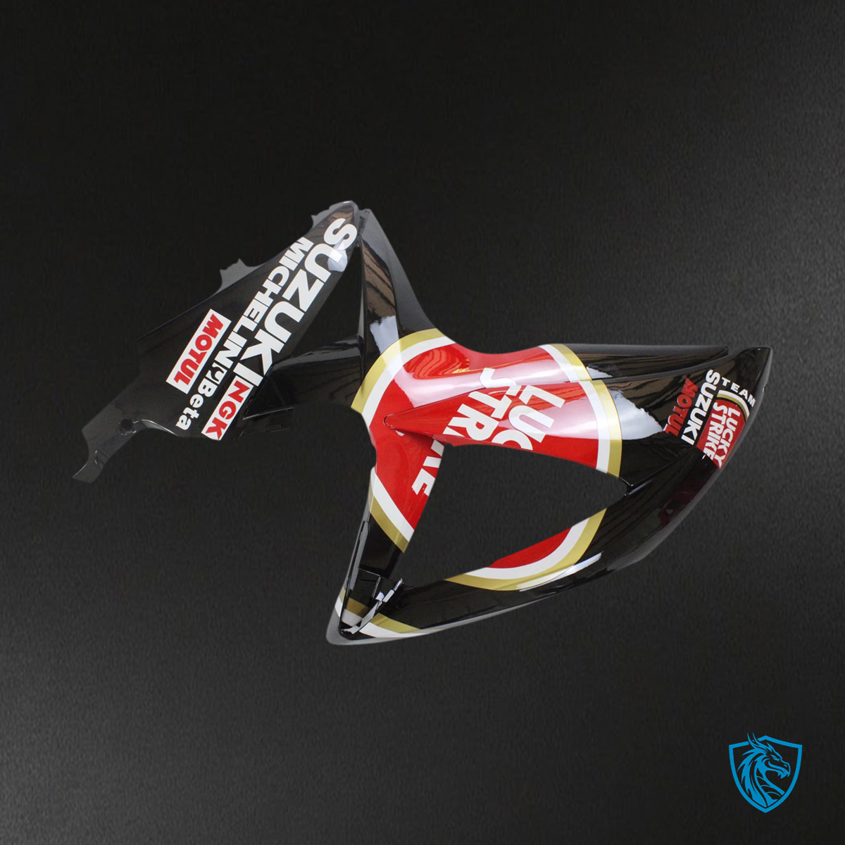 Suzuki GSXR 600-750 (2008-2010) Lucky Strike Red & Black - Fairing Kit