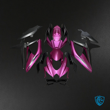 Suzuki GSXR 600-750 (2008-2010) Matt Pink Motorcycle Fairings Kit | ABS Bodywork