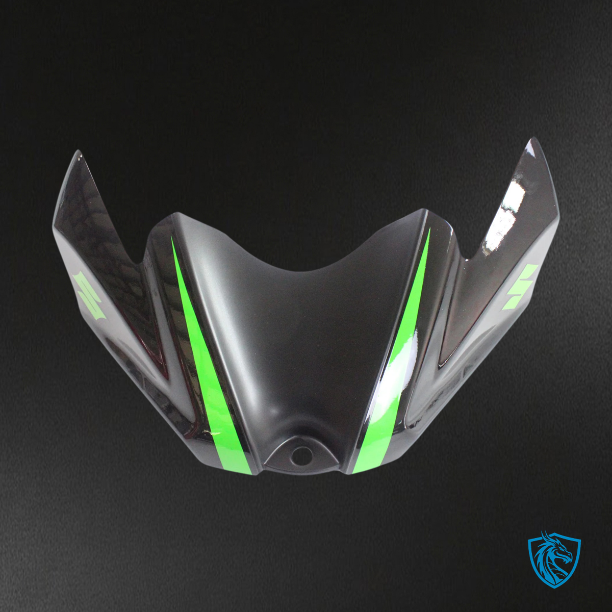Suzuki GSXR 600-750 (2008-2010) Matte Black & Green - Fairing Kit