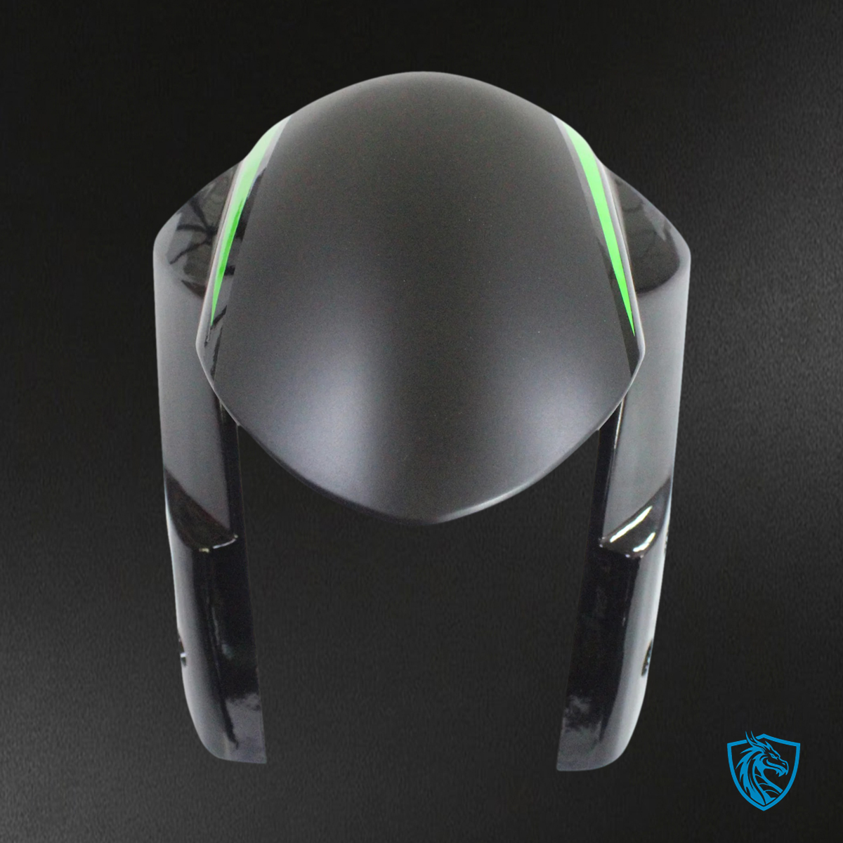 Suzuki GSXR 600-750 (2008-2010) Matte Black & Green - Fairing Kit