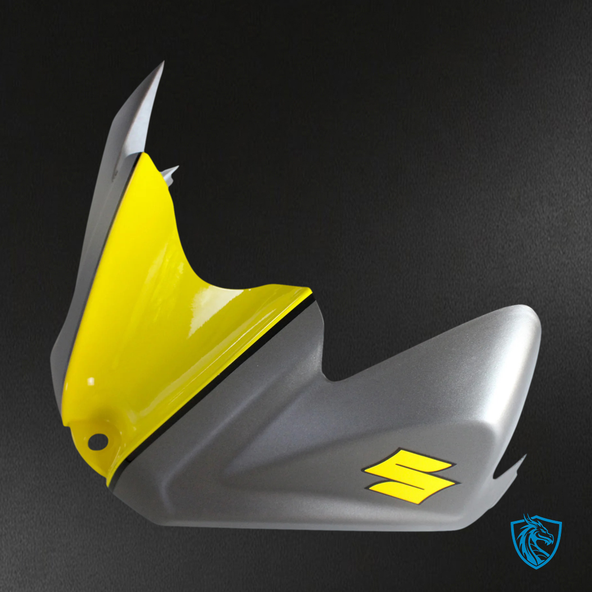 Suzuki GSXR 600-750 (2008-2010) Matte Dark Gray & Yellow - Fairing Kit