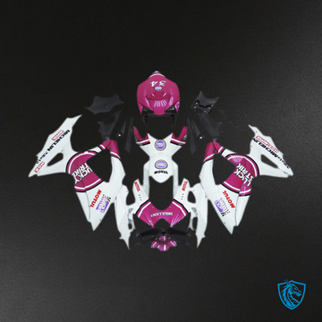 Suzuki GSXR 600-750 (2008-2010) Pink 34 Lucky Strike - MERGEment Motorcycle Fairings Kit
