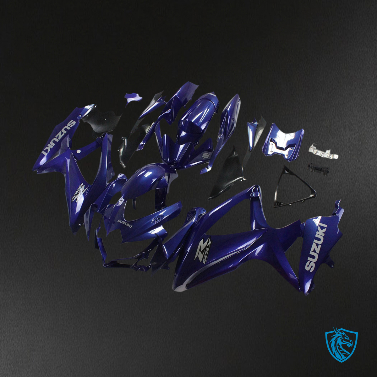Suzuki GSXR 600-750 (2008-2010) Purple - Fairing Kit