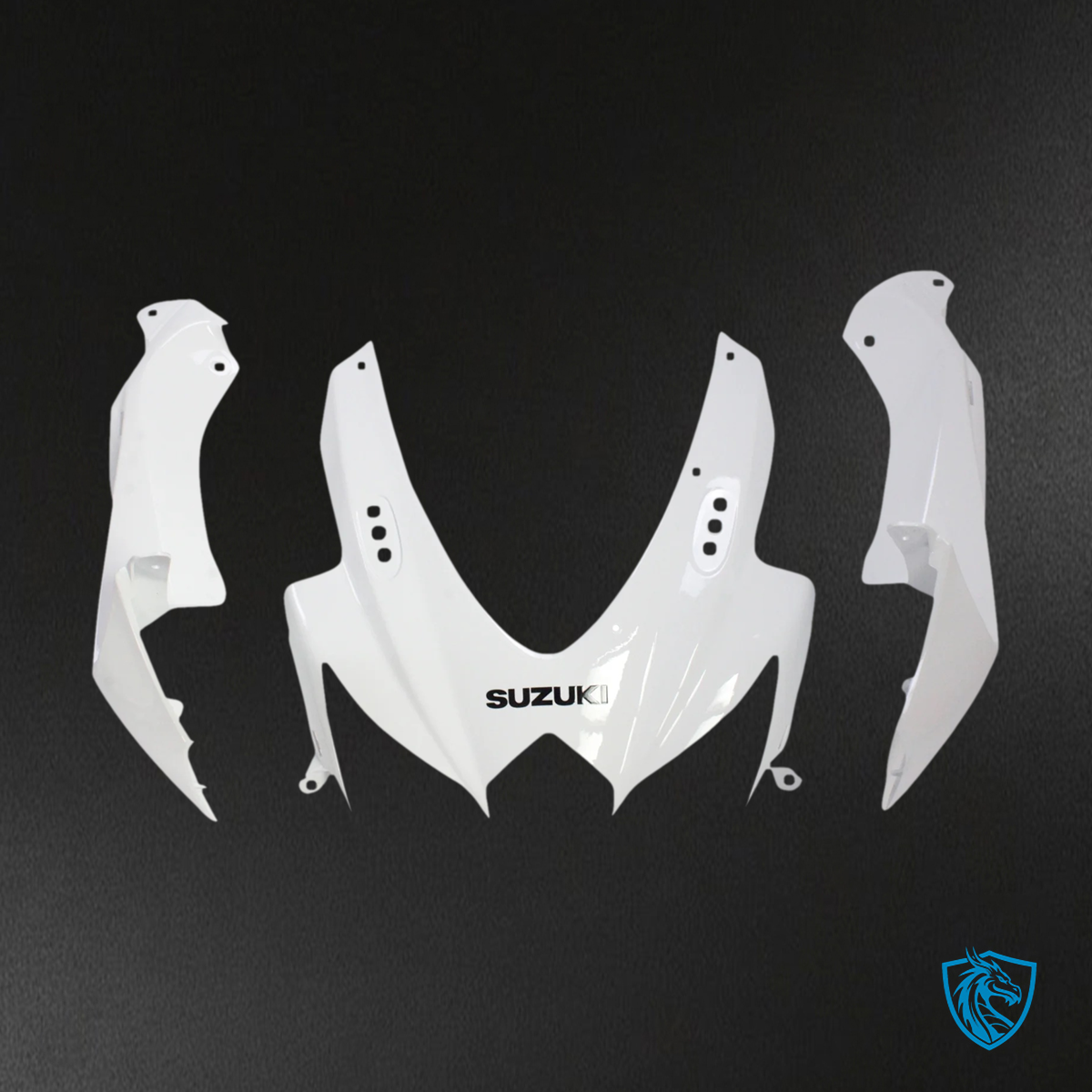 Suzuki GSXR 600-750 (2008-2010) White - Fairing Kit