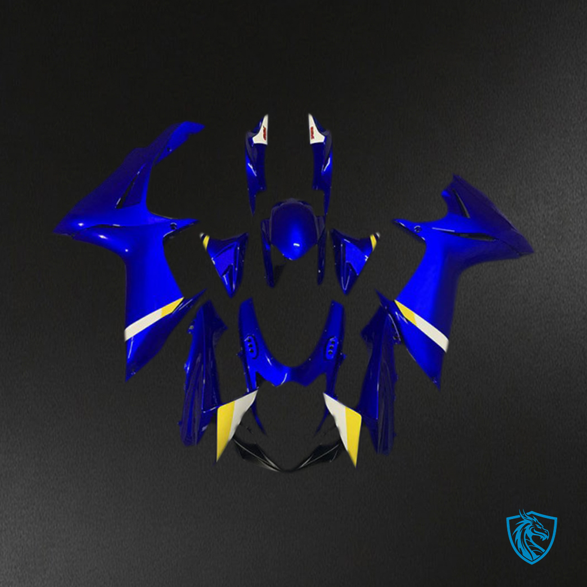 Suzuki GSXR 600-750 (2011-2024) Deep Blue Fairings Kit - Aftermarket ABS Bodywork