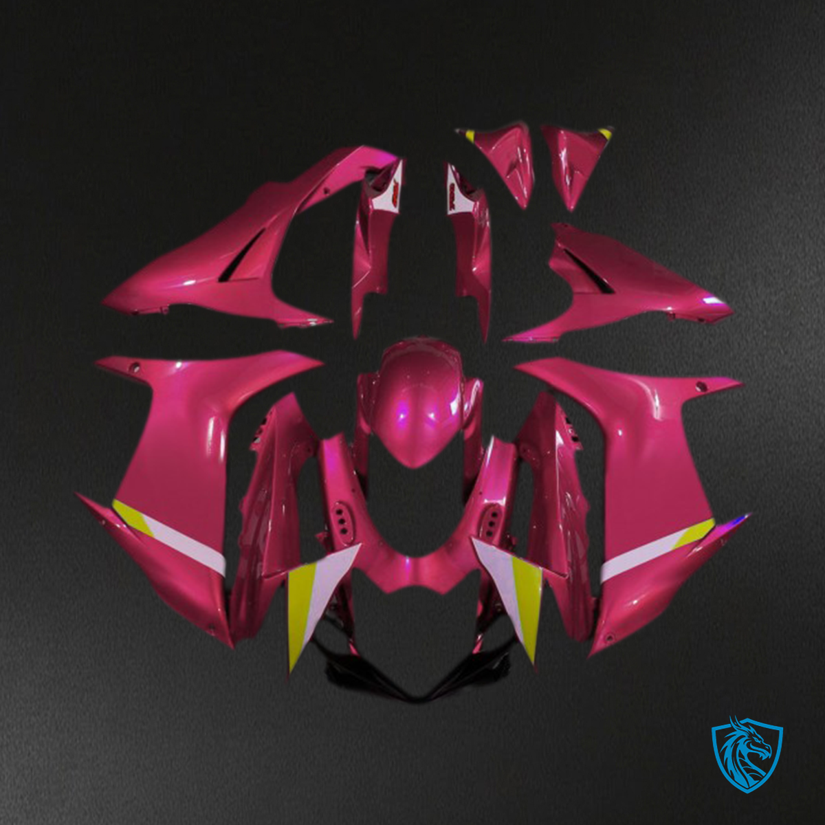 Suzuki GSXR 600-750 (2011-2024) Full Gloss Candy Red Motorcycle - Custom ABS Fairing Kit