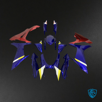 Suzuki GSXR 600-750 (2011-2024) Glossy Blue & Pink - MERGEment Motorcycle Fairings Kit