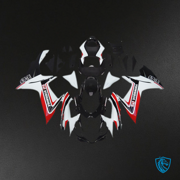 Suzuki GSXR 600-750 (2011-2024) Red Custom Style - MERGEment Motorcycle Fairings Kit
