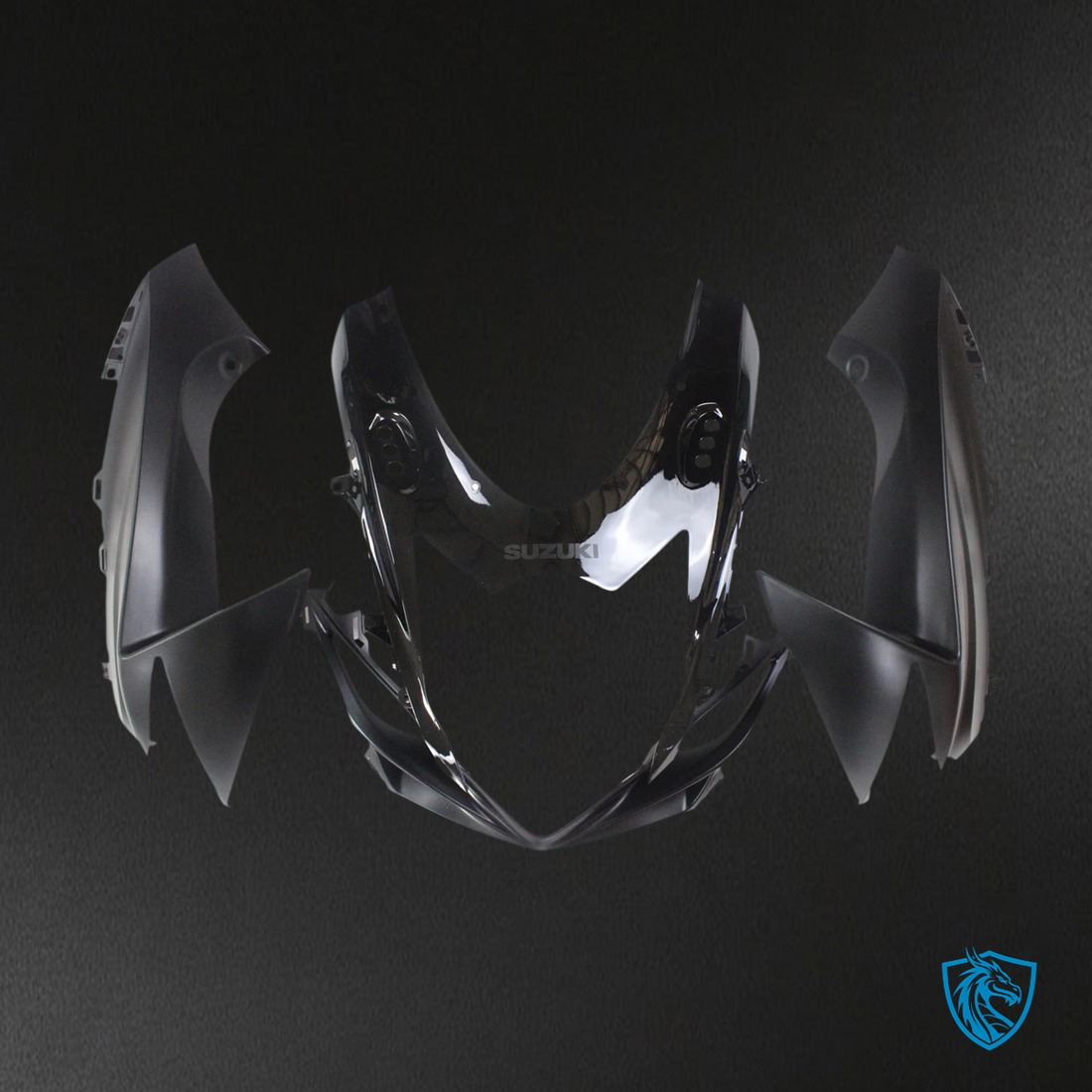 Suzuki GSXR 600-750 (2011-2025) All Black - Fairing Kit