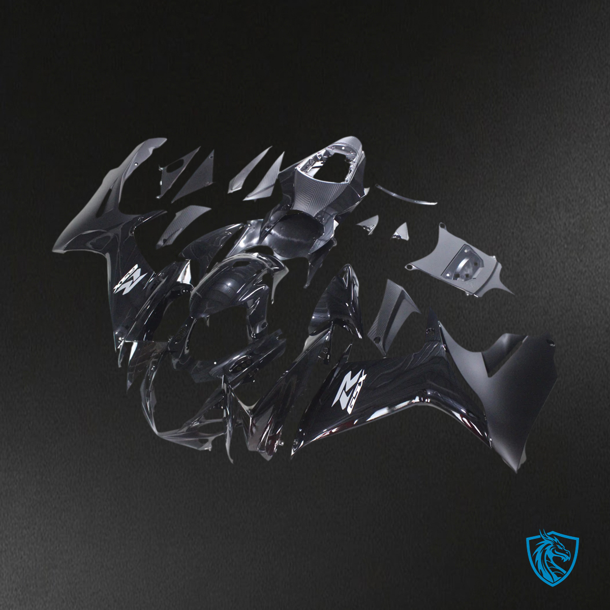 Suzuki GSXR 600-750 (2011-2025) Black - Fairing Kit
