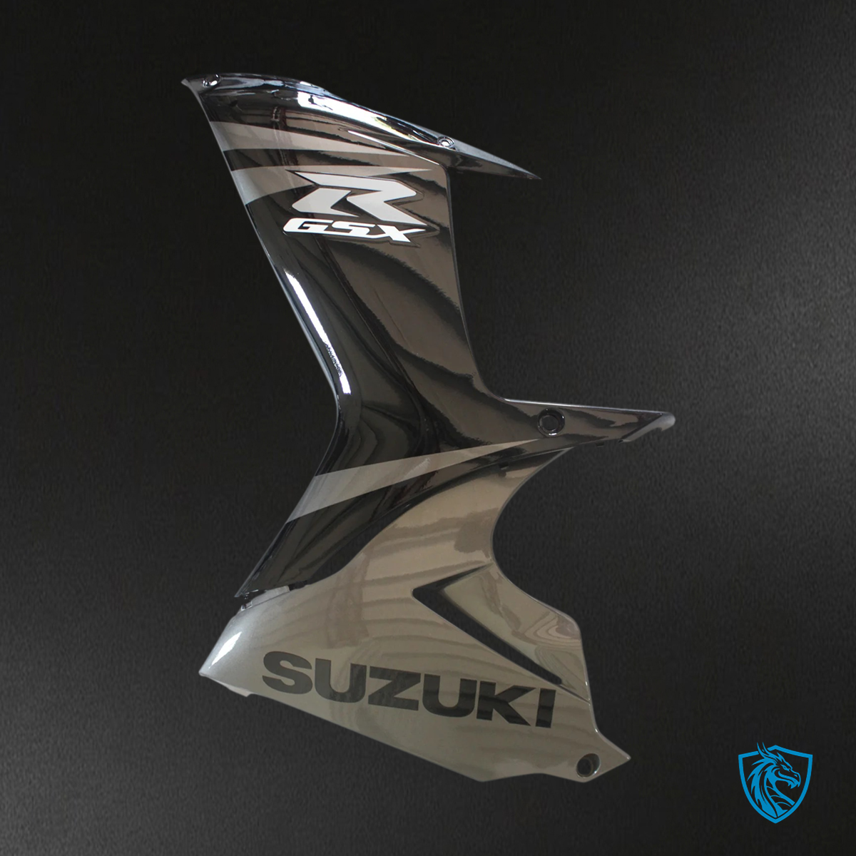 Suzuki GSXR 600-750 (2011-2025) Black & Gray - Fairing Kit