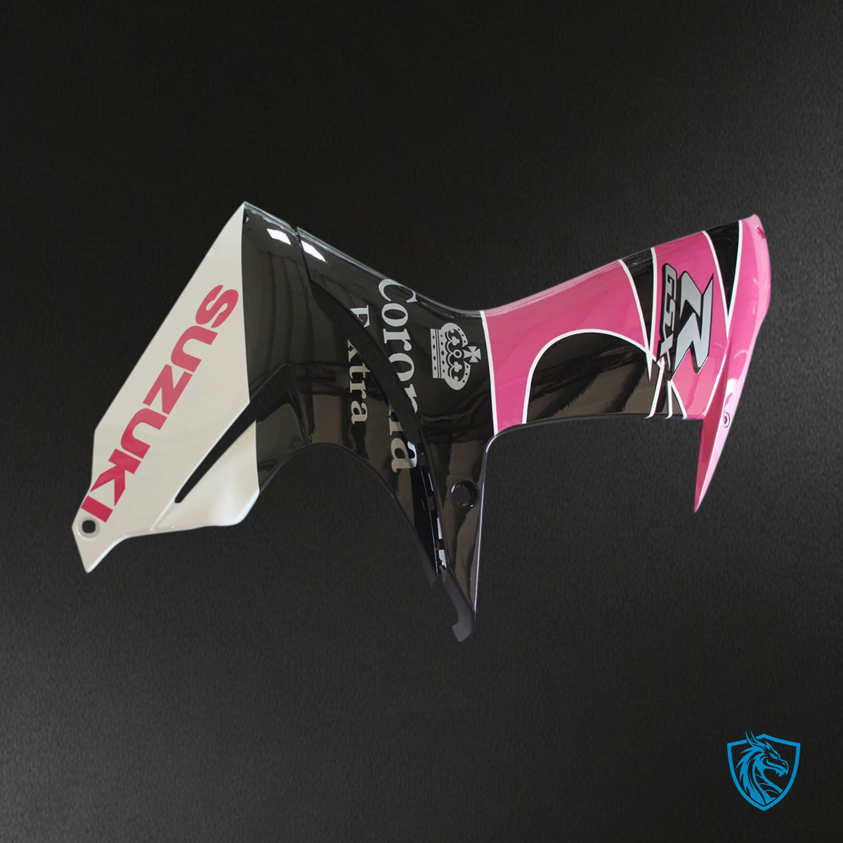 Suzuki GSXR 600-750 (2011-2025) Black, Pink & White - Fairing Kit