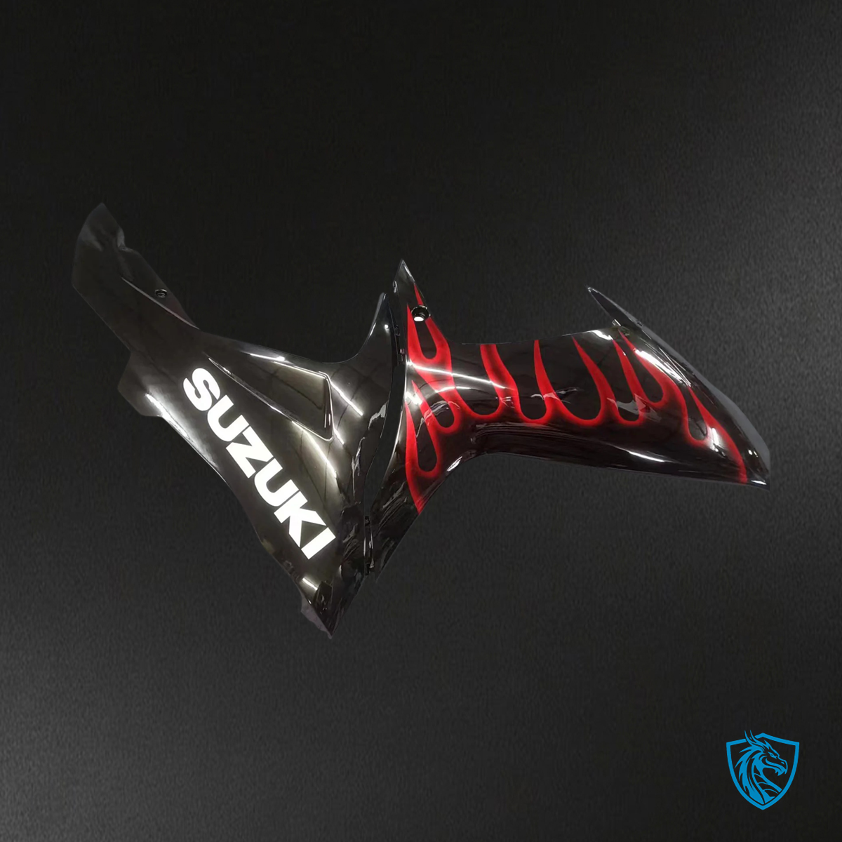 Suzuki GSXR 600-750 (2011-2025) Black and Red - Fairing Kit