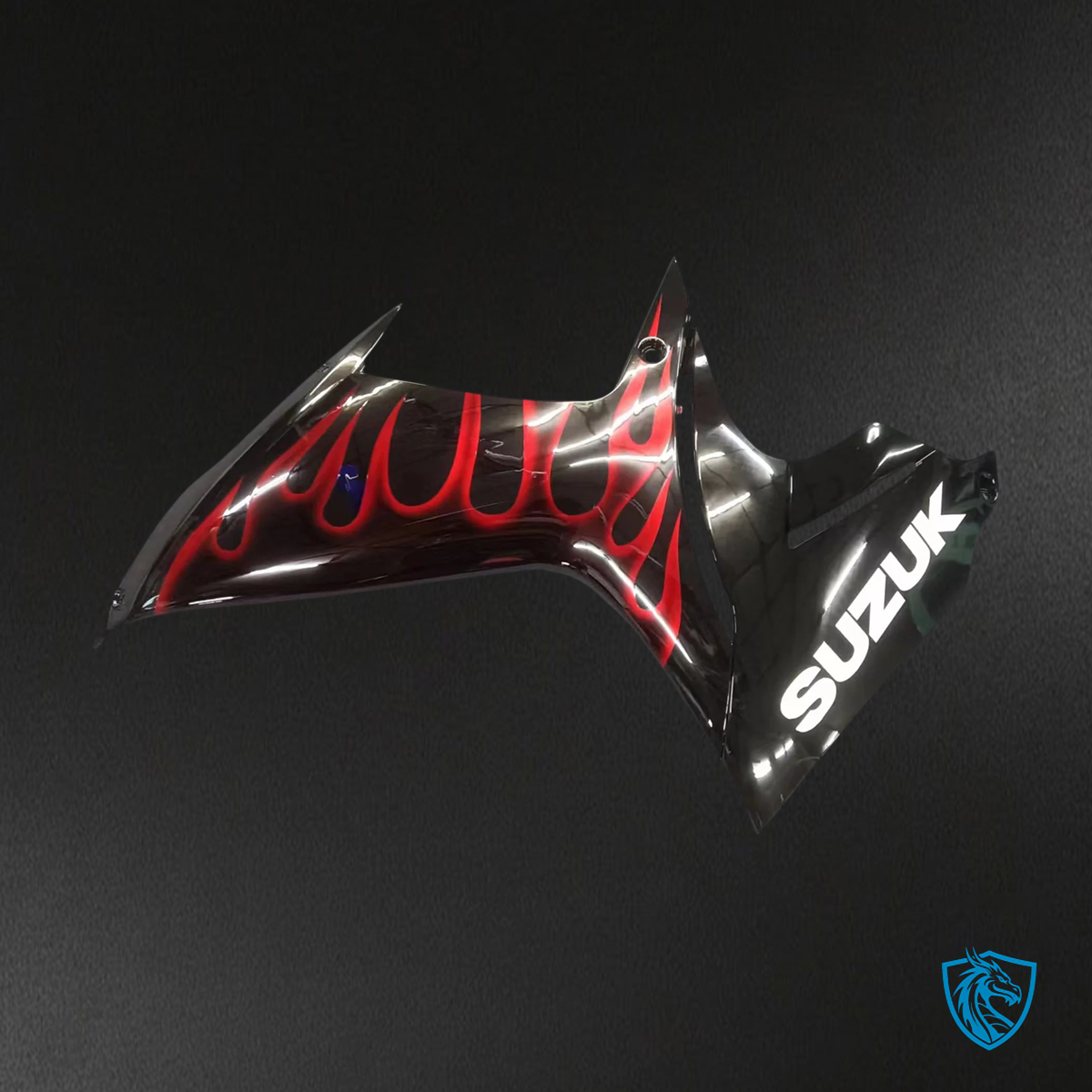Suzuki GSXR 600-750 (2011-2025) Black and Red - Fairing Kit