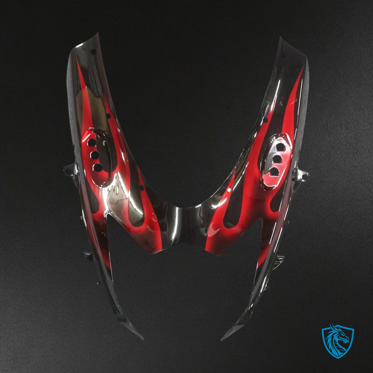 Suzuki GSXR 600-750 (2011-2025) Black and Red - Fairing Kit