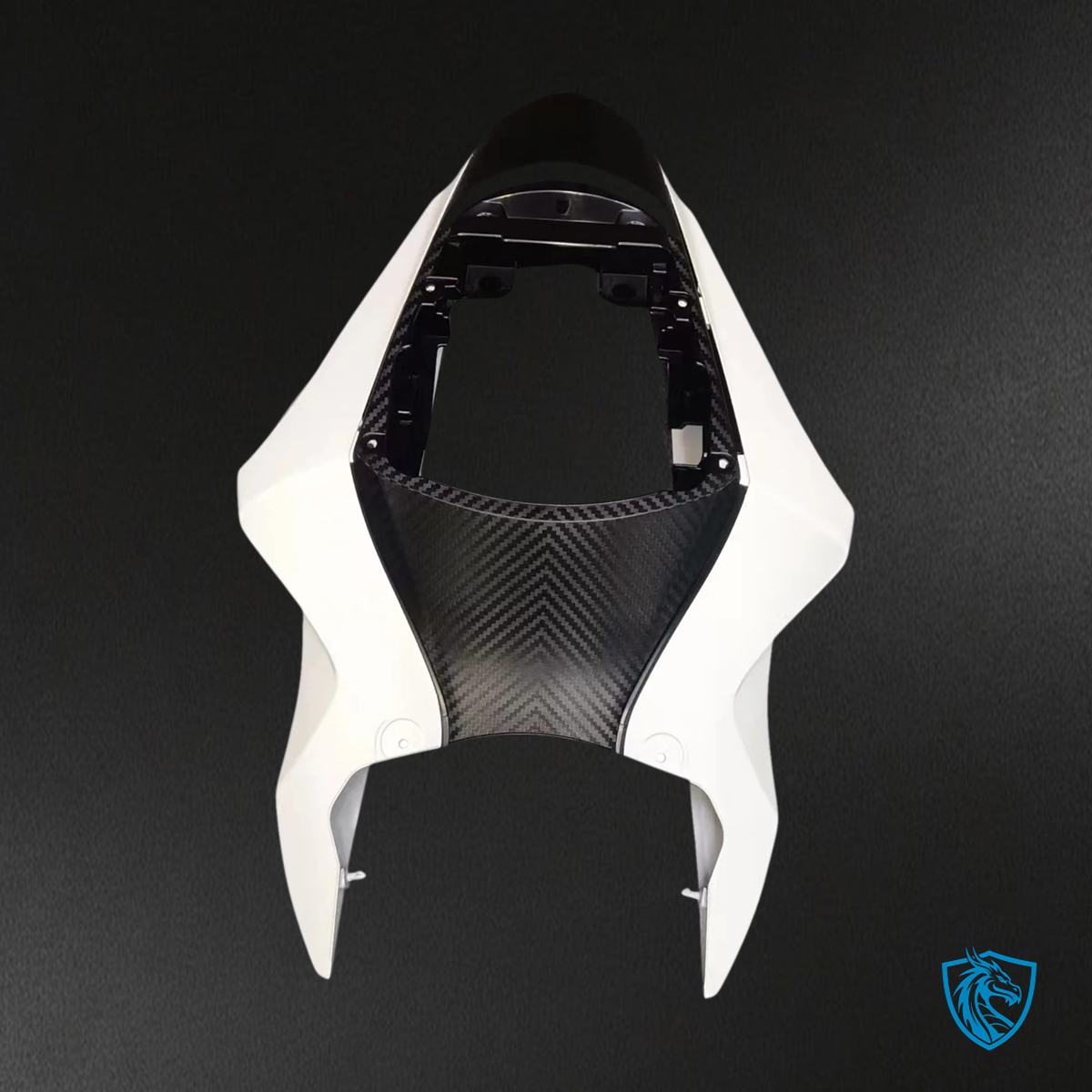 Suzuki GSXR 600-750 (2011-2025) Black & White - Fairing Kit