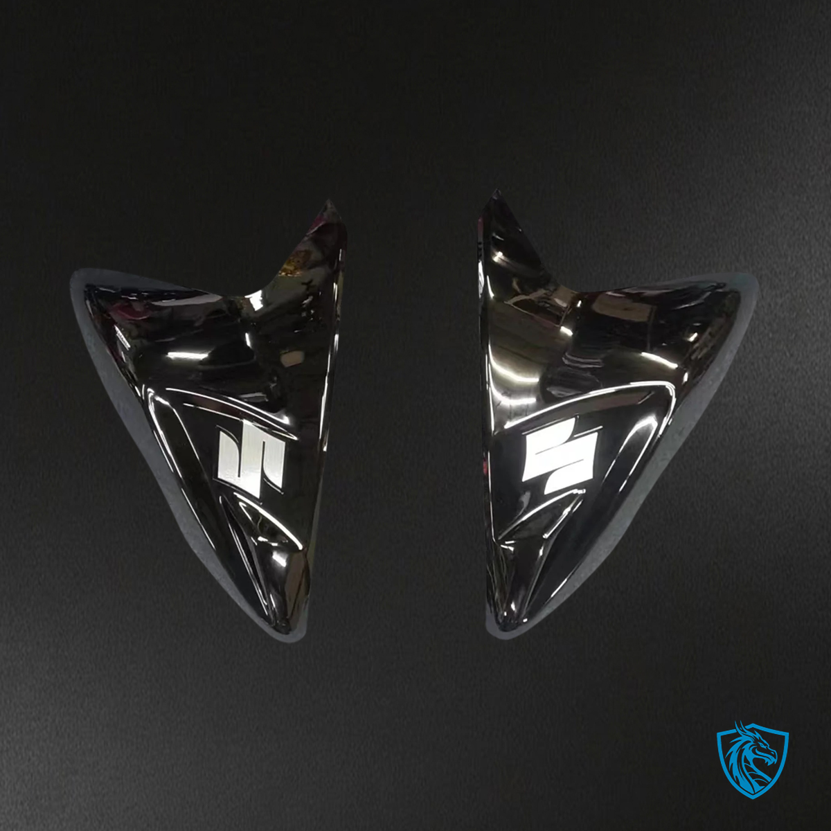 Suzuki GSXR 600-750 (2011-2025) Black & White - Fairing Kit