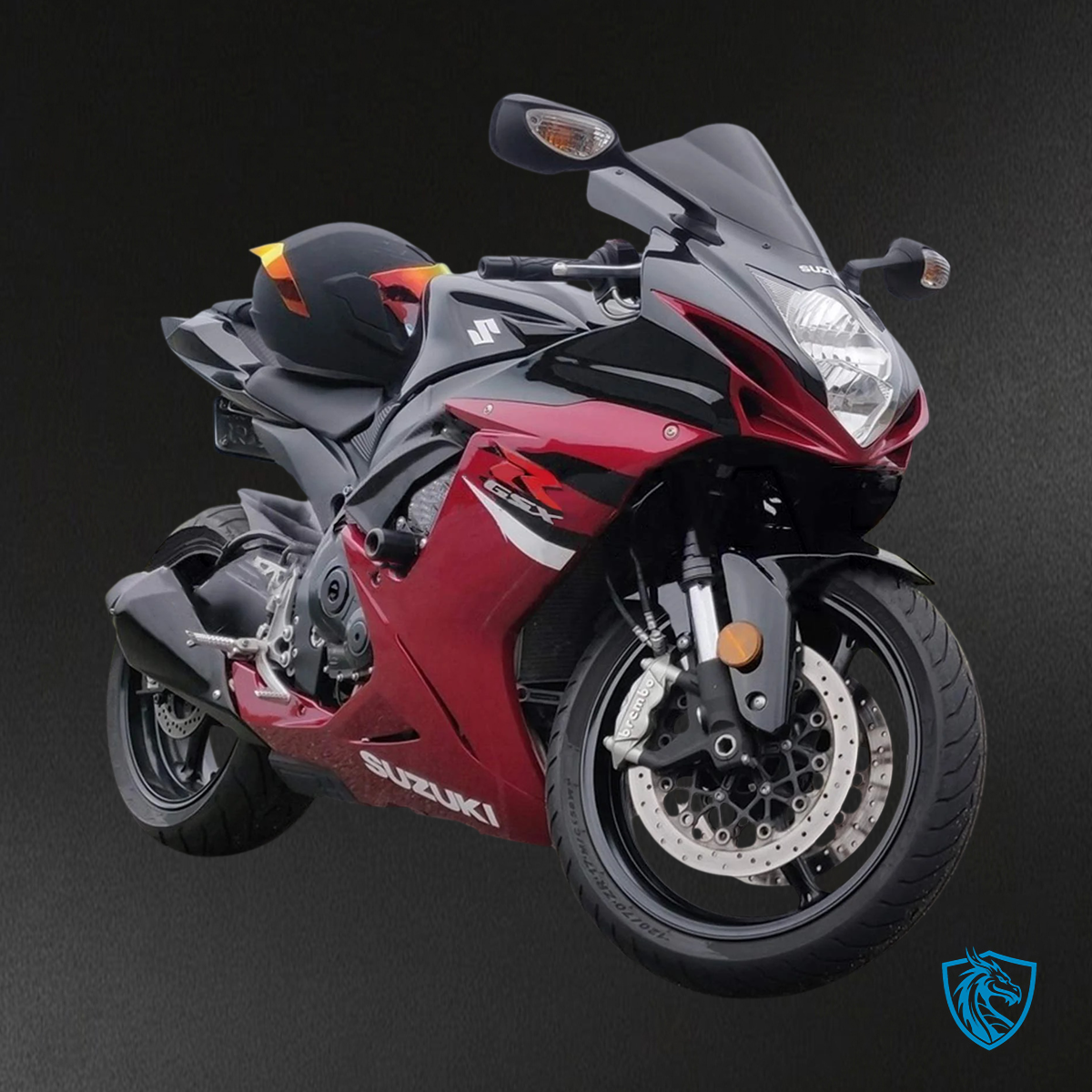 Suzuki GSXR 600-750 (2011-2025) Black With Red - Fairing Kit
