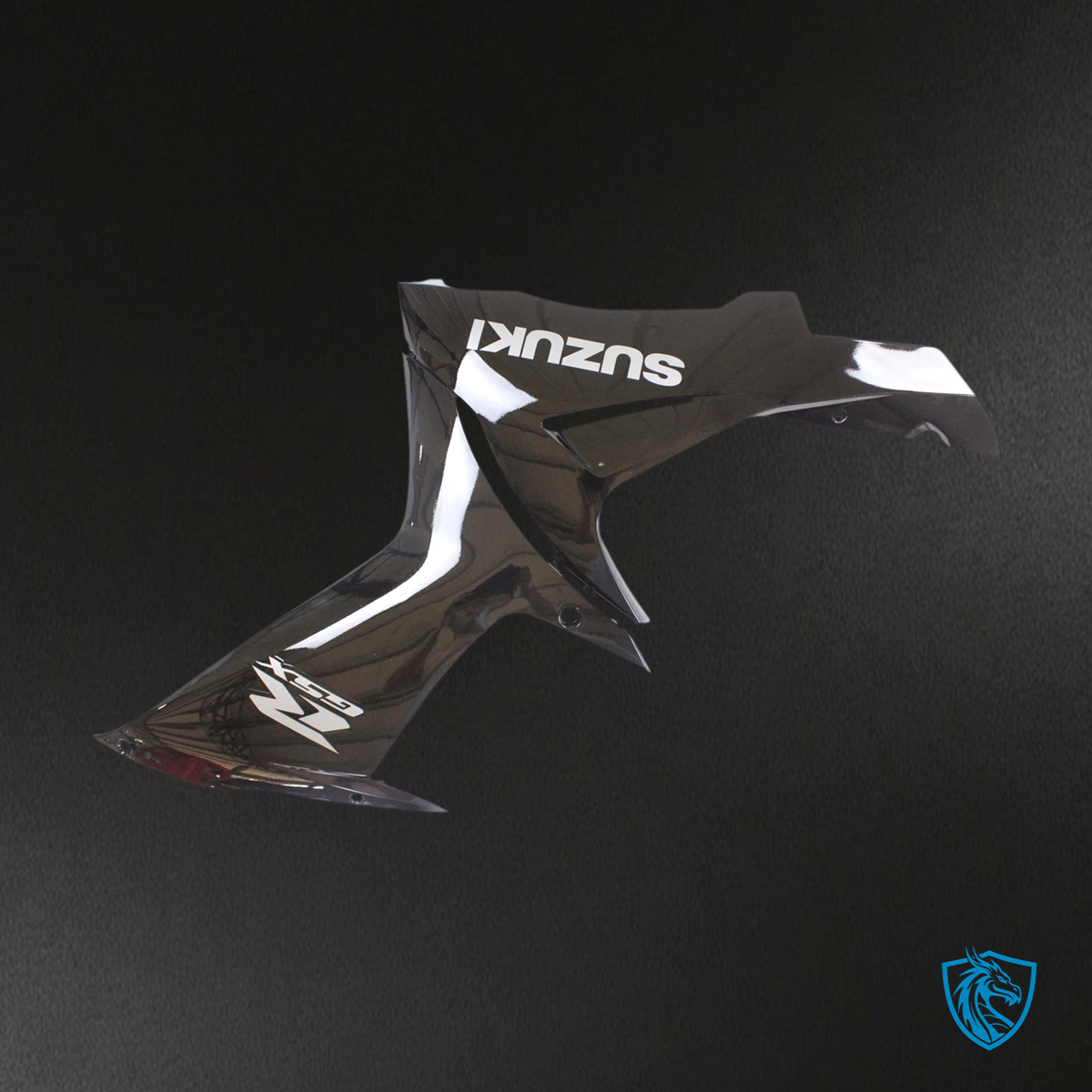 Suzuki GSXR 600-750 (2011-2025) Black With White Logo - Fairing Kit